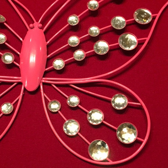 COPY - Pink Bedazzled Butterfly - Picture 7 of 14